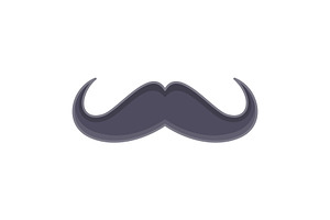 Mustache Vector Icon, an Icon by Pexelpy