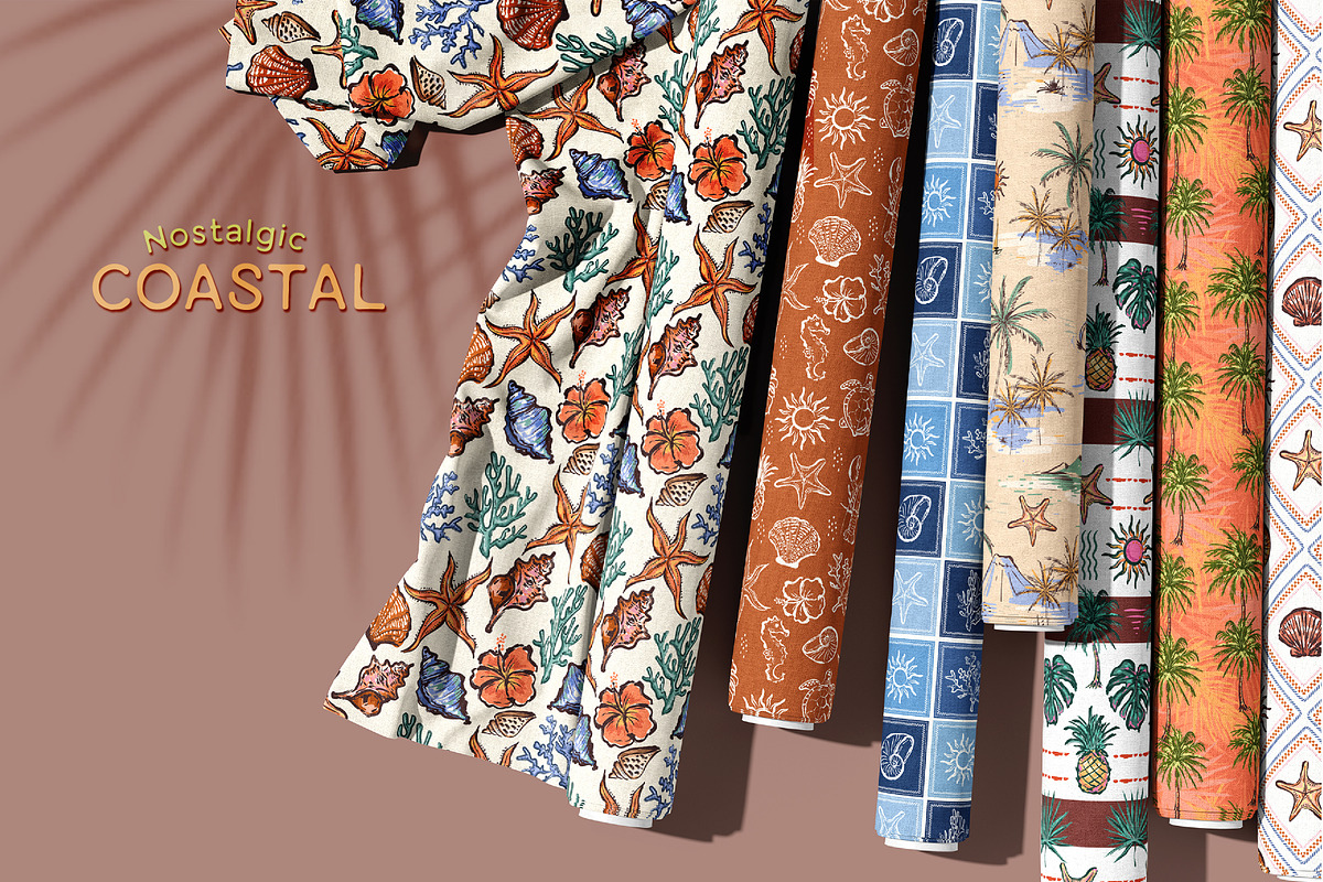 Nostalgic Coastal, a Pattern Graphic by MSNTY STUDIOX (Photo 12 of 36)
