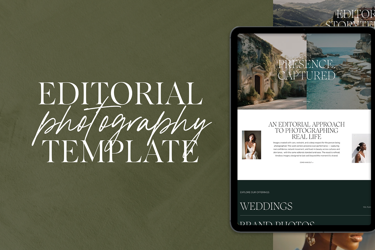 Editorial Photography Template, a Wix Template by JOA CREATIVE LAB (Photo 1 of 10)