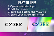 Cyber Text Effect Affinity Designer, a Mockup by Affinity Templates (Thumbnail 6 of 6)