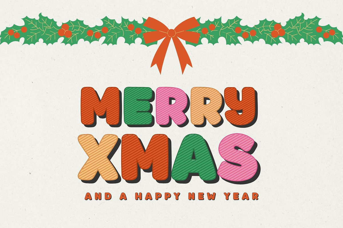 Fox Chunky : 4 Font Style, a Handwritten Font by Fox7 By Rattana (Photo 3 of 13)