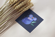 Cute funny koala bear animals set, an Animal Illustration by PaperTrident (Thumbnail 3 of 6)