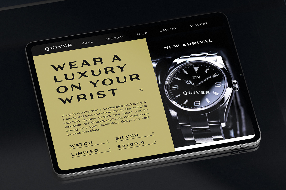 Le Quarte - Modern Luxury Sans Serif, a Sans Serif Font by Typia Nesia (Photo 12 of 12)