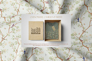Chinoiserie Camellia & Birds, a Pattern Graphic by Elen-Lane (Thumbnail 4 of 8)
