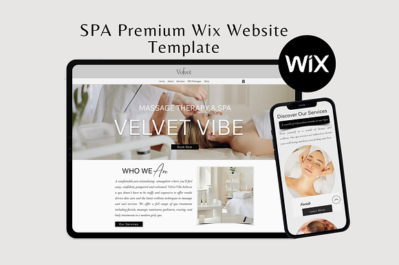 Wix Website For Spa, Cosmeticians preview 7