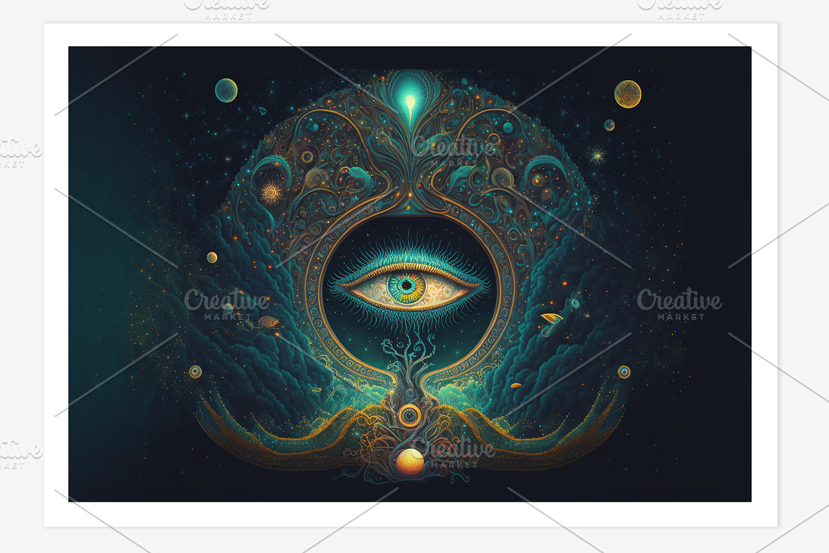 Sham Collection · Shaman Art, a Person Illustration by milatovar (Photo 12 of 18)