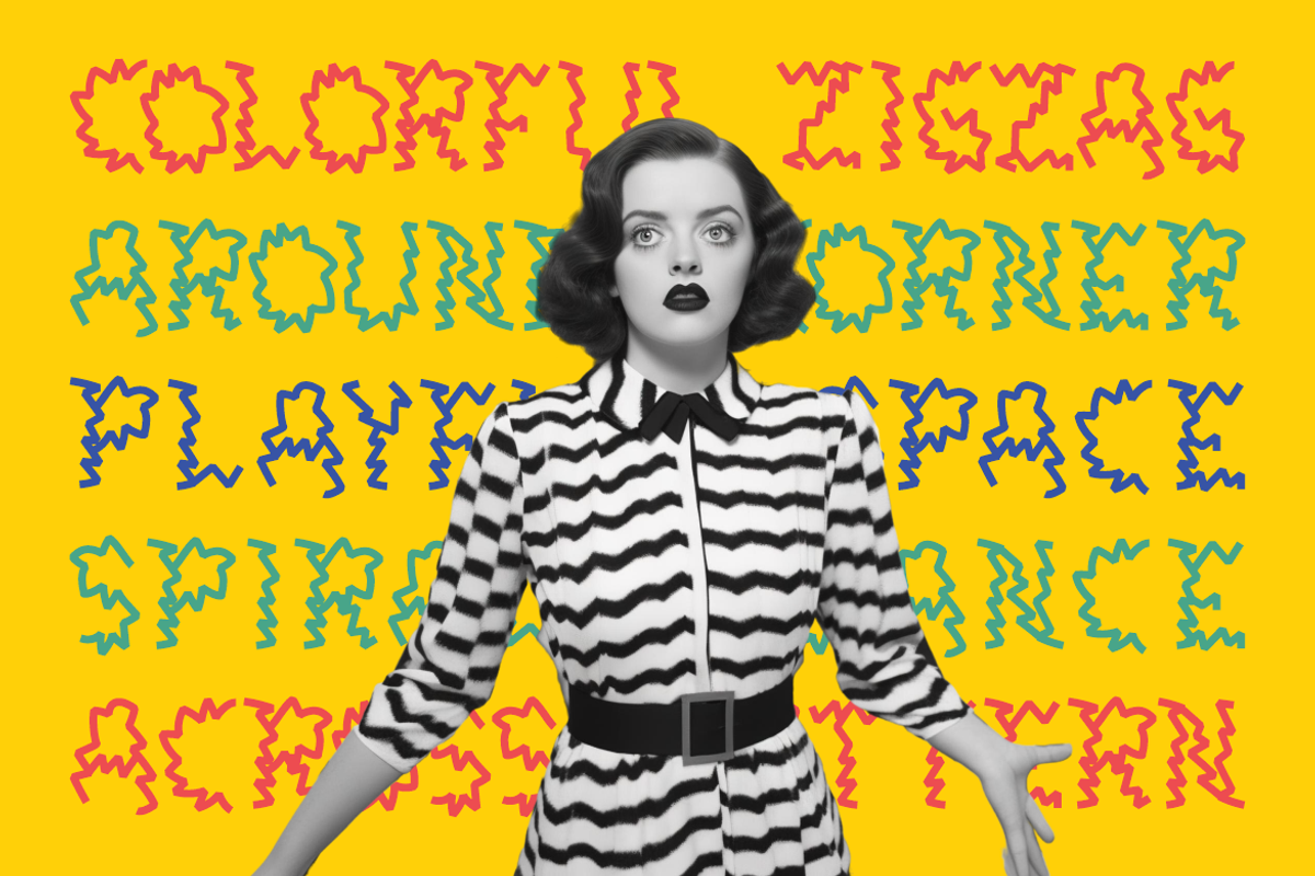 Zigzag Flux - Zigzag Playful Display, a Font by PutraCetol Studio (Photo 2 of 5)