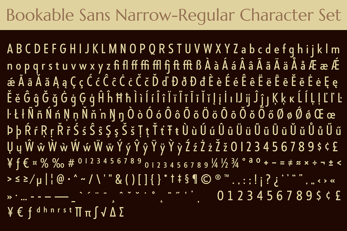 Bookable Sans Collection, a Sans Serif Font by Stiggy & Sands (Photo 8 of 12)