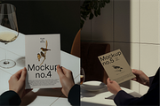 Eclat du Menu: Luxe Dining Mockups, an Advertising Mockup by Made by Attic (Thumbnail 5 of 5)