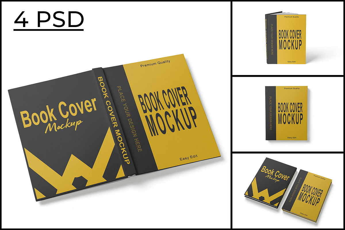 Book Cover Mockup, a Books & Magazine Mockup by mockupbuys (Photo 1 of 7)
