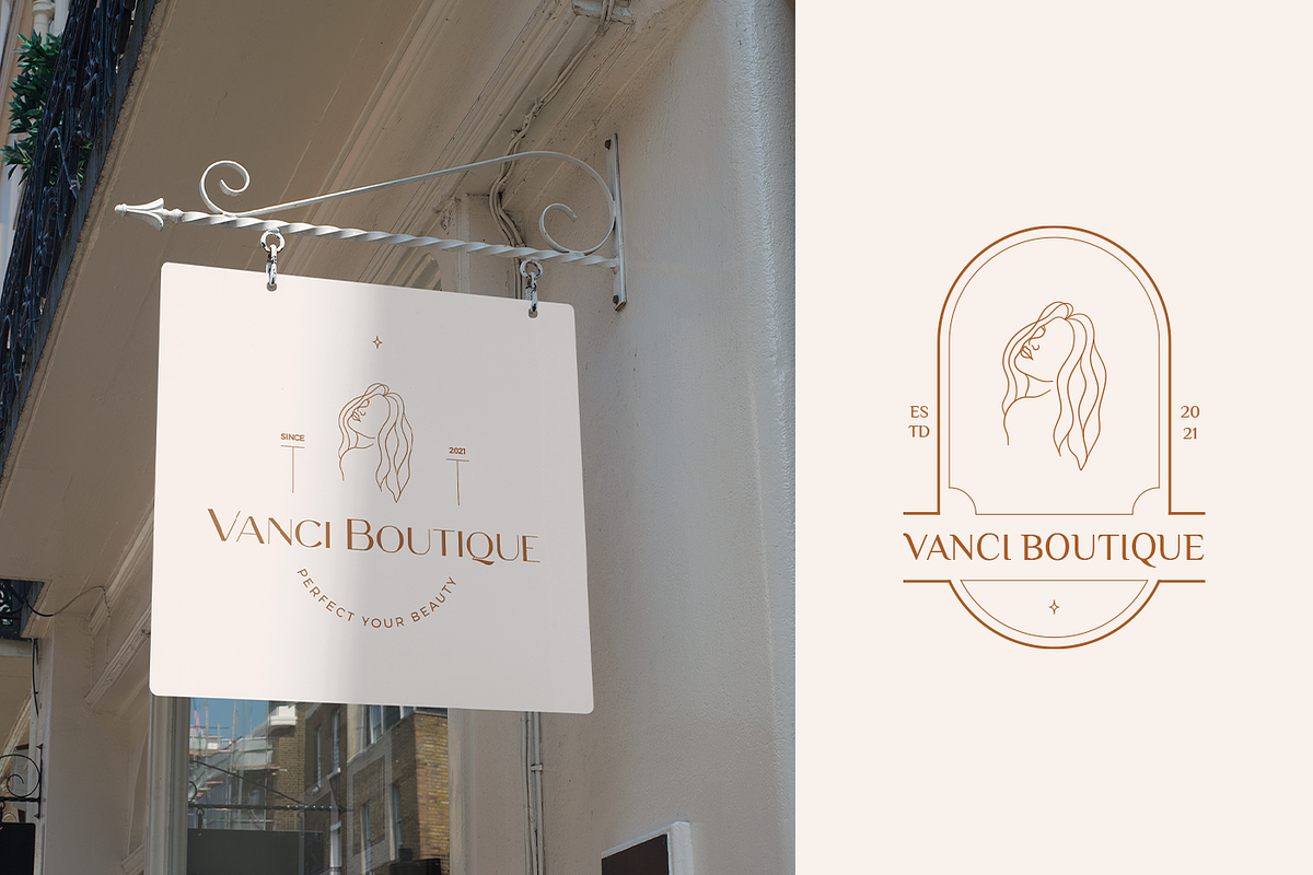 48 Woman Logo Collection, a Branding & Logo Template by Rukuru Studio (Photo 8 of 9)