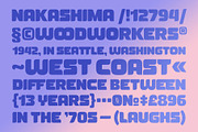 YNF Gross | Display font 2 styles, a Sans Serif Font by YNF (Thumbnail 19 of 34)