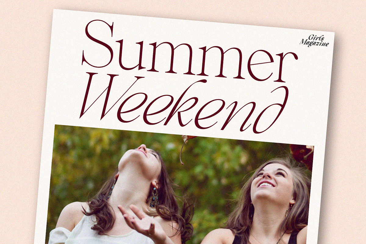 Beautiful Comethrue Family 54 Fonts, a Serif Font by Sealoung (Photo 5 of 18)
