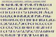 Virtual Leading Font, a Serif Font by 177Studio (Thumbnail 8 of 8)