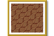 The geometric pattern with wavy, a Decorative Illustration by RODINA (Thumbnail 2 of 3)