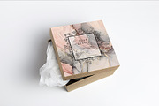 Beige ink fluid backgrounds, a Background Graphic by Anntuan (Thumbnail 9 of 12)