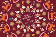 Merry Christmas and festive bundles, an Illustration by Manimanisa (Thumbnail 2 of 10)
