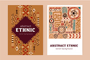 Ethnic African tribal card designs, a Decorative Illustration by Good Studio (Thumbnail 3 of 5)