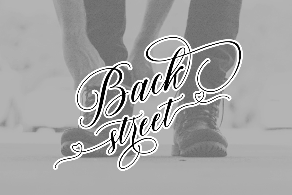 The Lucky, a Script Font by mightype (Photo 10 of 11)