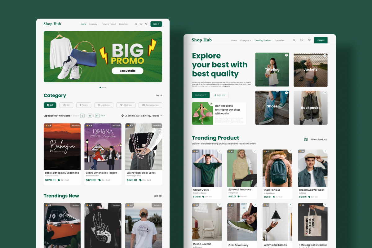 Shop Hub - Shopify Landing Page, a Landing Page Template by twinstd (Photo 5 of 5)
