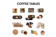 Chairs & Tables Pack – 50 Top View, an Object Graphic by SketchBoyko (Thumbnail 4 of 6)