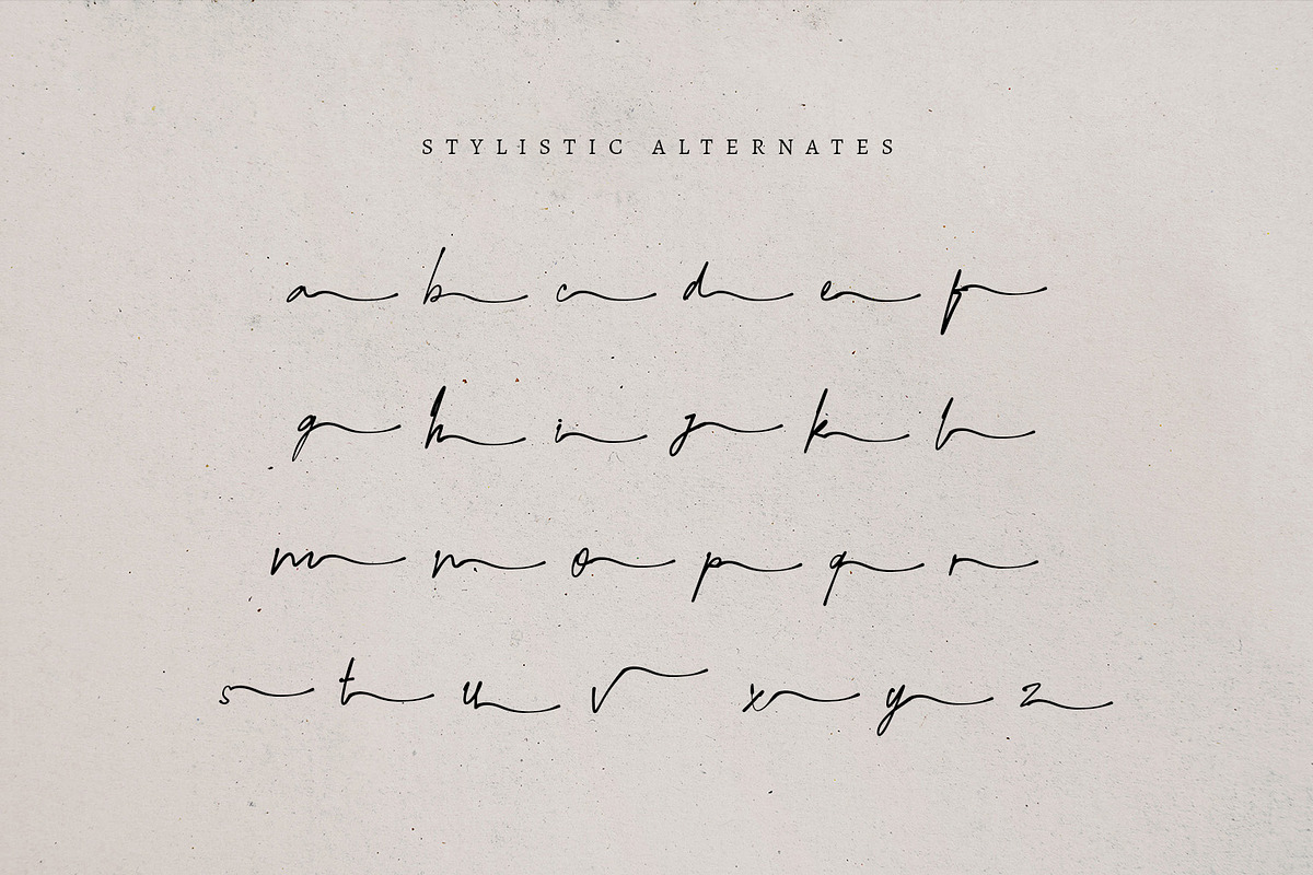 Sigmantika - Hantwritten Script Font, a Script Font by Kincrev Studio (Photo 3 of 6)