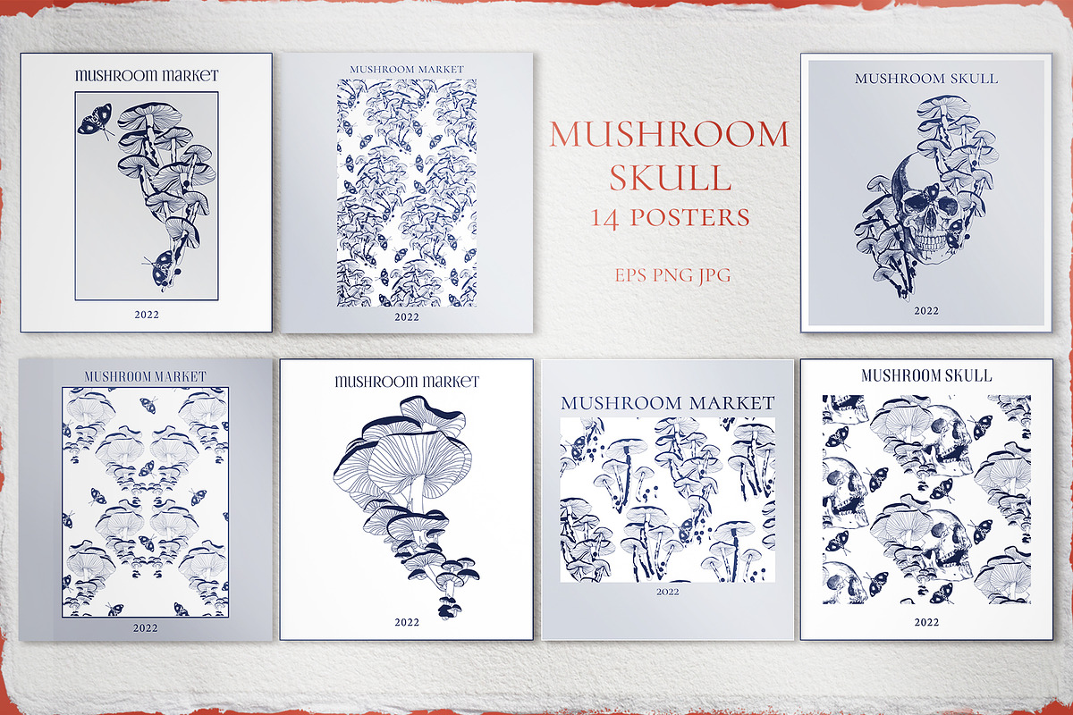 MUSHROOM SKULL, a Person Illustration by LanaDzi (Photo 10 of 11)