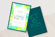 Floral Invitation Canva Template, an Invitation Template by LePosey Studio (Thumbnail 3 of 6)