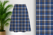 Navy Decorative Plaid Seamless, a Pattern Graphic by Sharon Schwalbe (Thumbnail 1 of 4)