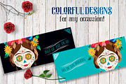 Day of the Dead - Skull Collection, a Graphic by Cienpies Design (Thumbnail 4 of 7)