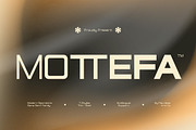 Mottefa - Geometric Sans Family Font, a Sans Serif Font by Flawless And Co (Thumbnail 1 of 10)