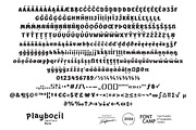 Playbocil Font, a Handwritten Font by Fontcamp Type Foundry (Thumbnail 10 of 16)