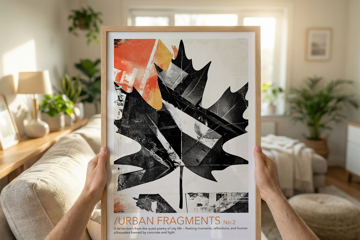 ISO Poster Frame Mockup, a Mockup by DesignRocket (Photo 3 of 7)