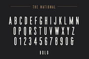 The National | Condensed Type Family, a Sans Serif Font by Hustle Supply Co. (Thumbnail 10 of 15)