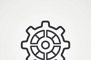 41 Vector Outline Social UI Icons, an Outline Icon by adenpinkstore (Thumbnail 20 of 20)