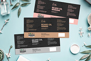Beard Oil Label, a Graphic by Dev.Rawat21 (Thumbnail 2 of 5)