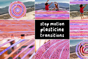 Plasticine Transitions | DaVinci, a Templates & Theme by FlashFXbox