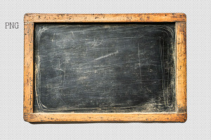 School Empty Blackboard, an Object Graphic by VetalStock