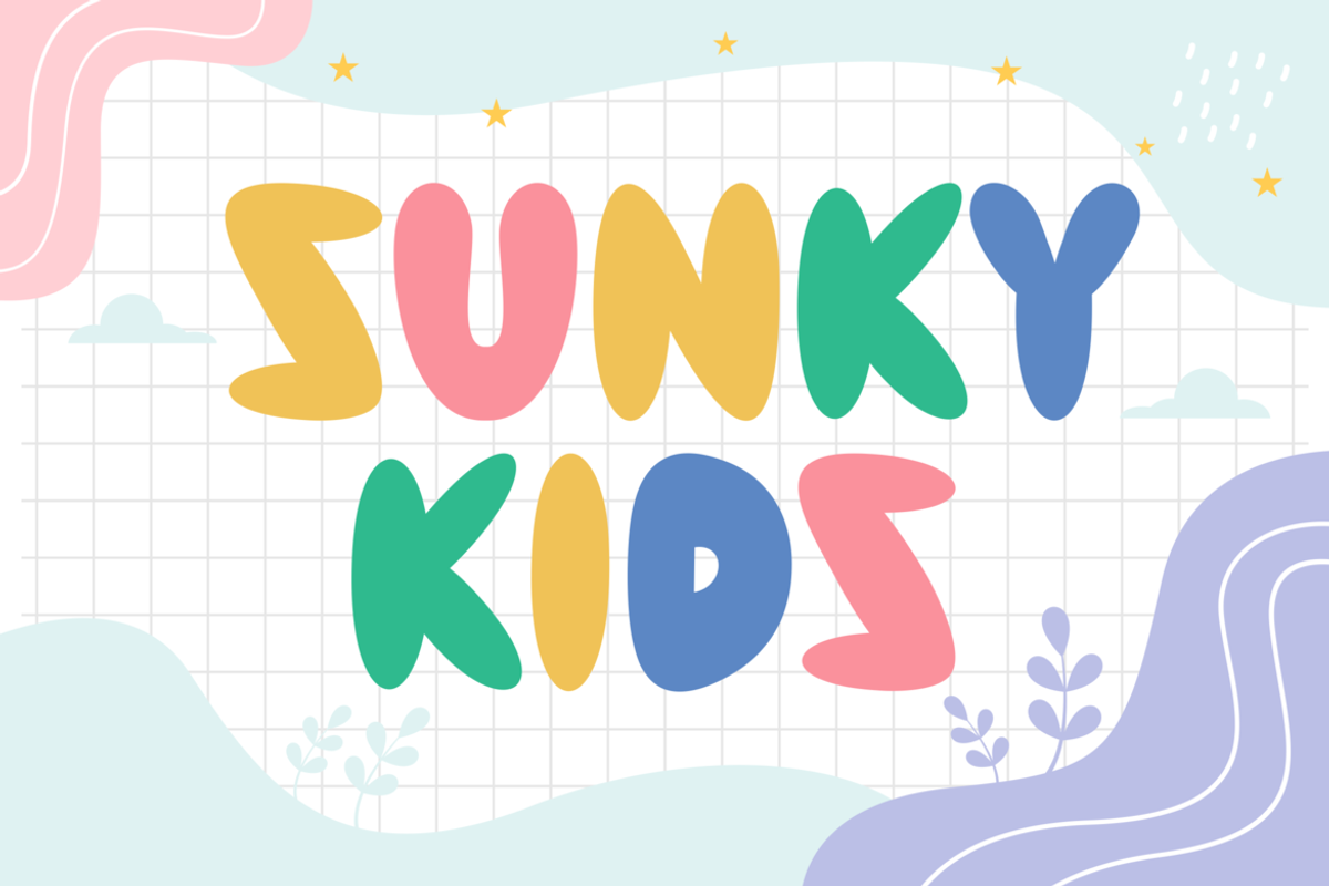 Sunky Kids Font, a Handwritten Font by Onotype (Photo 1 of 5)
