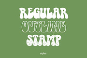 Magic Mess Font - Groovy Font, a Sans Serif Font by ariodsgn (Thumbnail 6 of 8)