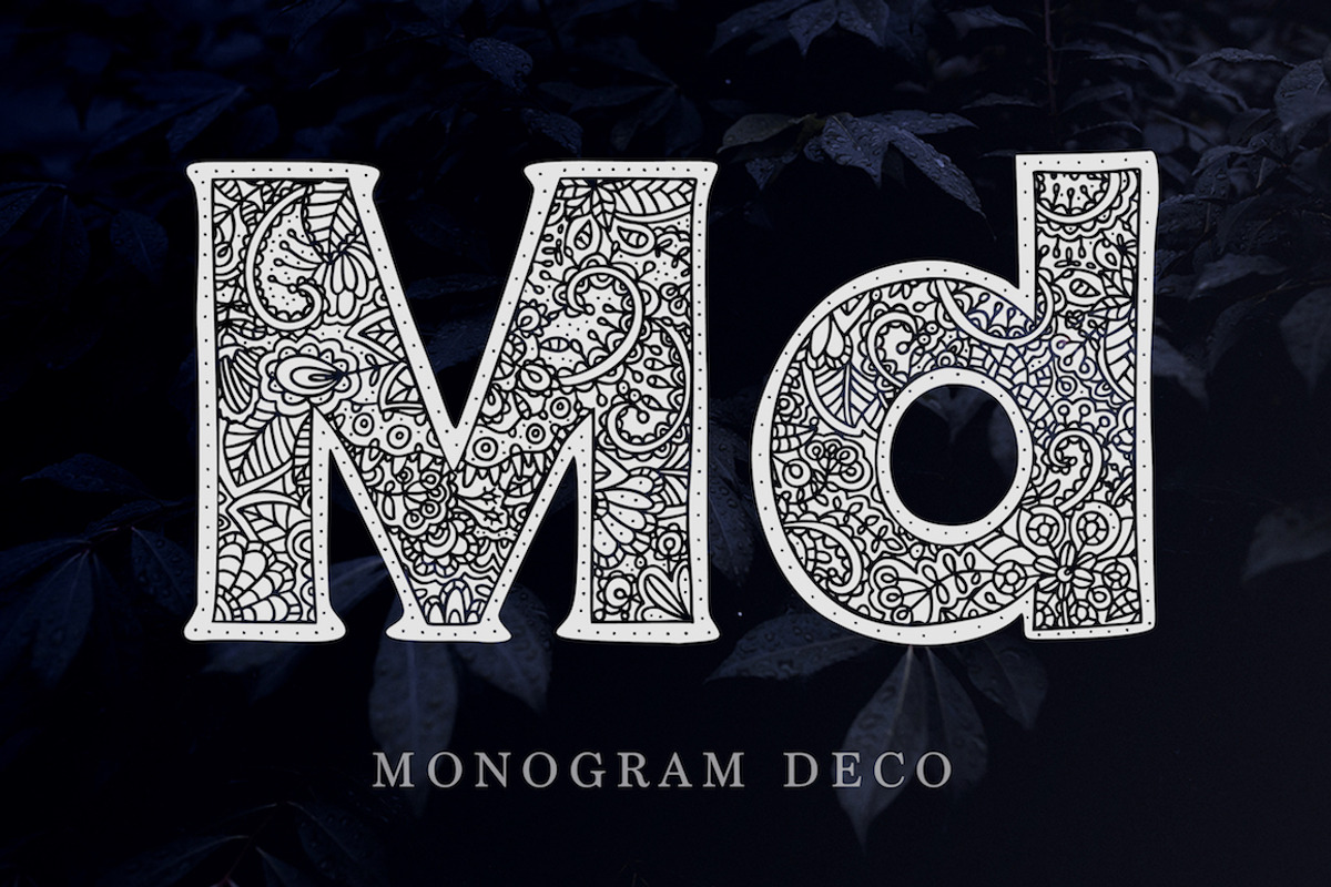 Monogram · 5 fonts · 20 frames preview 5