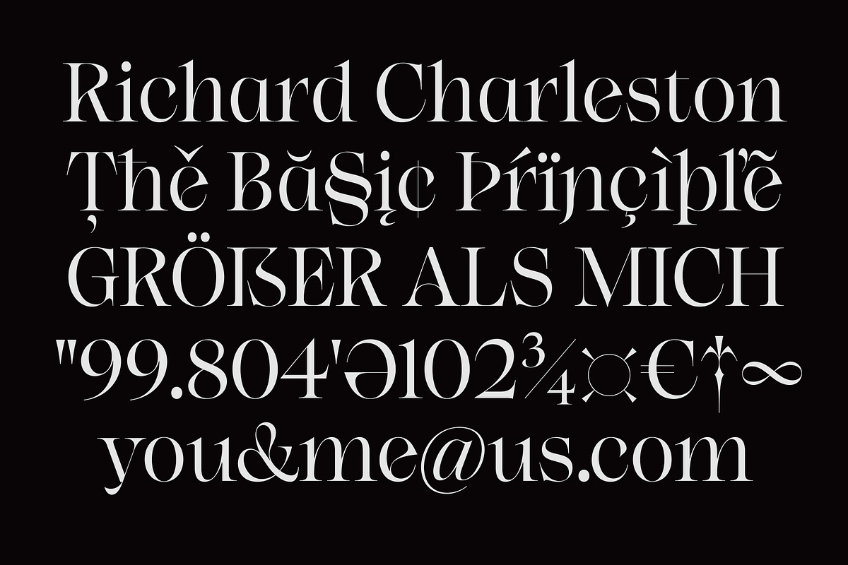 Niven, a Font by Simon Walker (Photo 4 of 7)