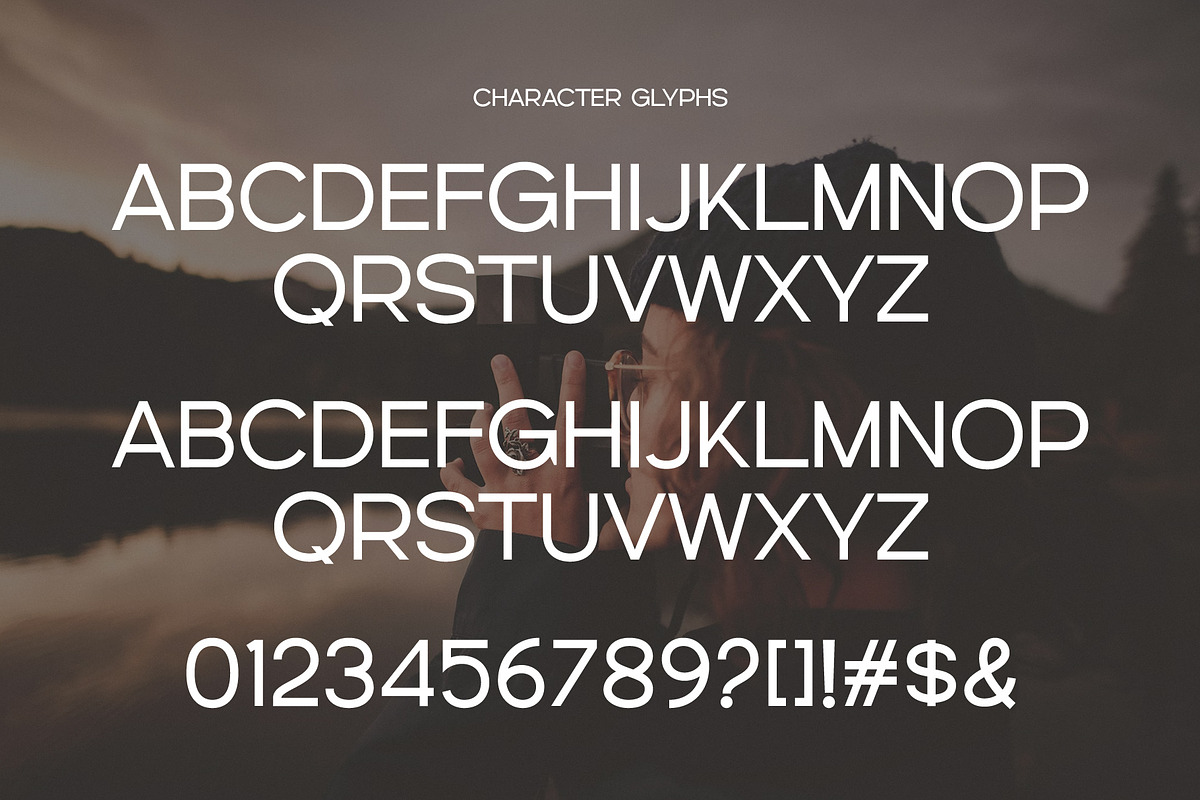 Guester Modern Sans Typeface, a Sans Serif Font by Graphicxell (Photo 5 of 5)