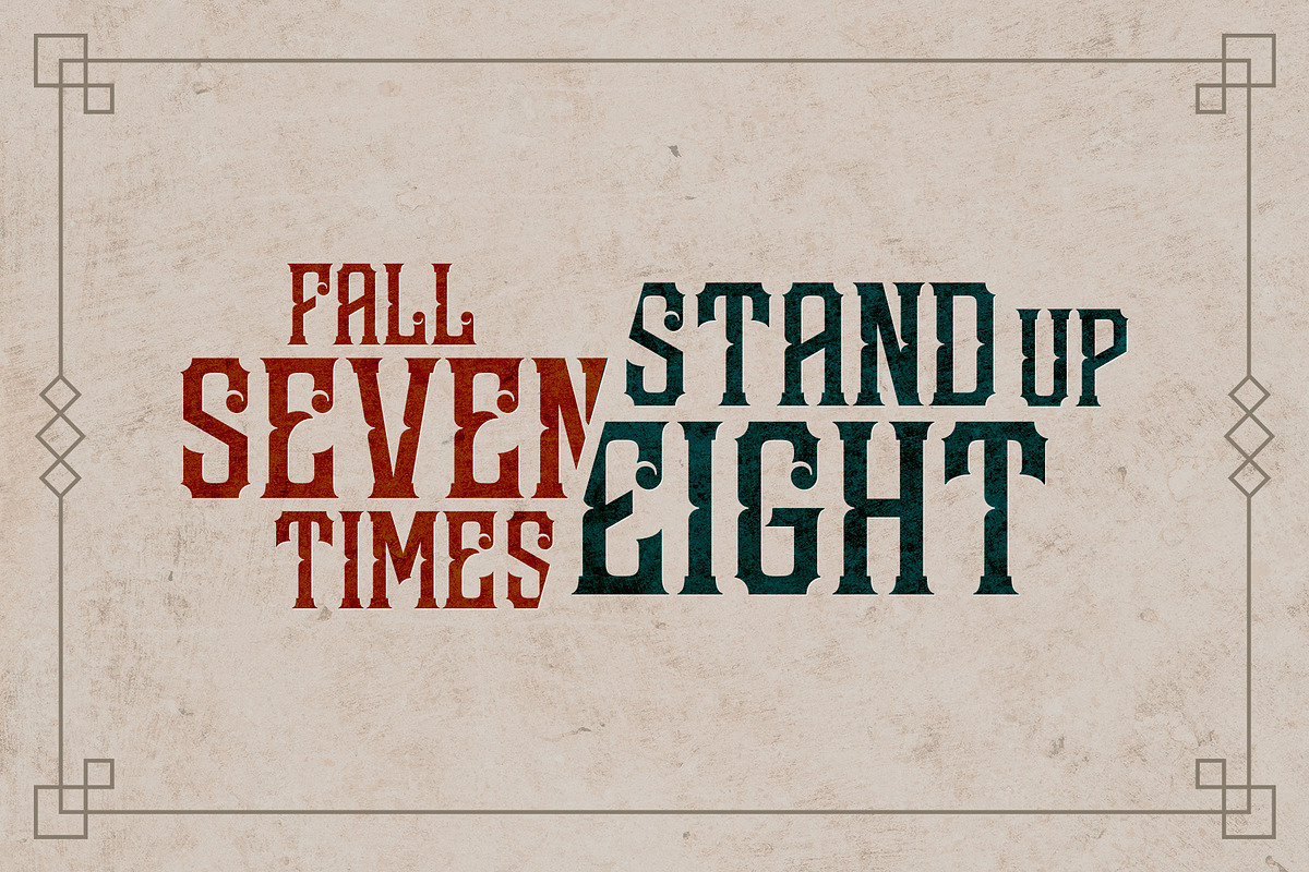 Redsniper Vintage Font preview 2
