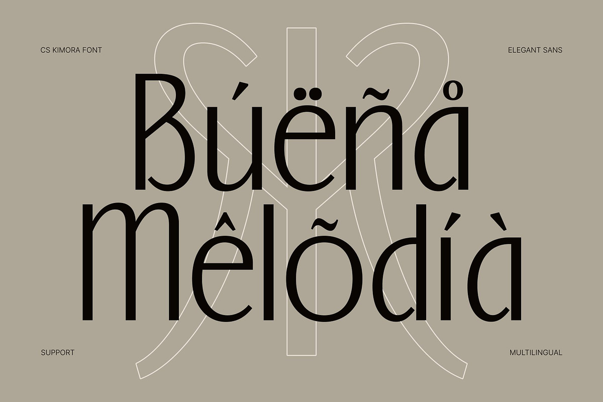 CS Kimora – Elegant Sans Serif, a Sans Serif Font by Craft Supply Co. (Photo 6 of 8)