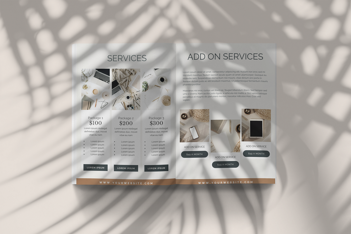 Client Welcome Packet Canva Template, a Magazine Template by Social Assumptions (Photo 10 of 14)