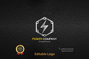 Electrical Company Logo Design, a Branding & Logo Template by YUDesignStore (Thumbnail 1 of 6)