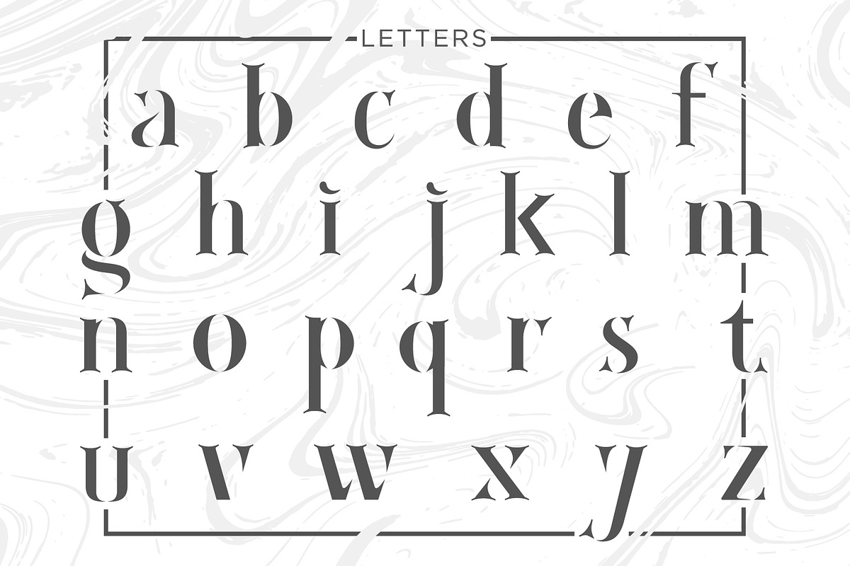 Oblige Font preview 5