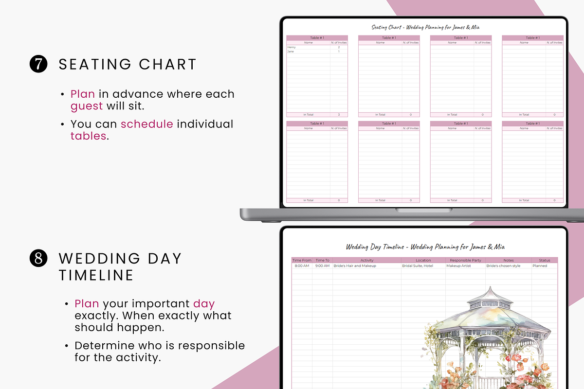 Wedding Planner Editable Toolkit, a Templates & Theme by MondaySpark (Photo 5 of 7)