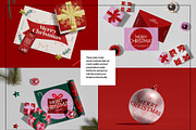 Christmas Mockup Bundle, a Packaging Mockup by Mego-studio (Thumbnail 5 of 11)